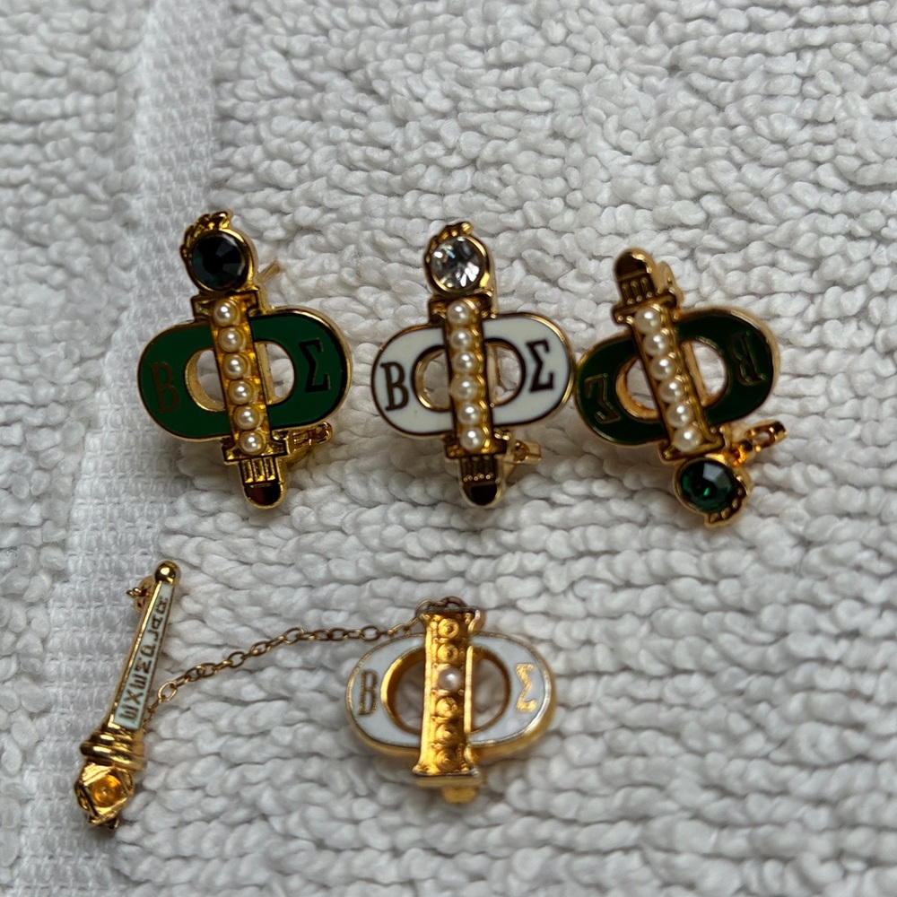 Vintage Beta Sigma Phi pins